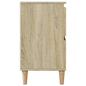 Mobile Lavabo Rovere Sonoma 80x33x60 cm in Legno Multistrato 849665