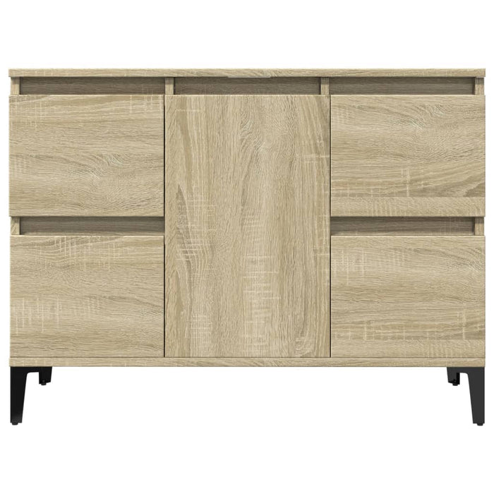 Mobile Lavabo Rovere Sonoma 80x33x60 cm in Legno Multistrato 849666
