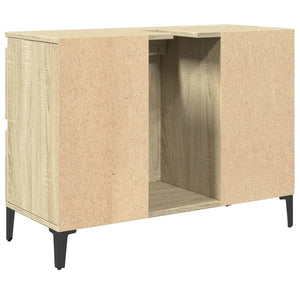 Mobile Lavabo Rovere Sonoma 80x33x60 cm in Legno Multistrato 849666