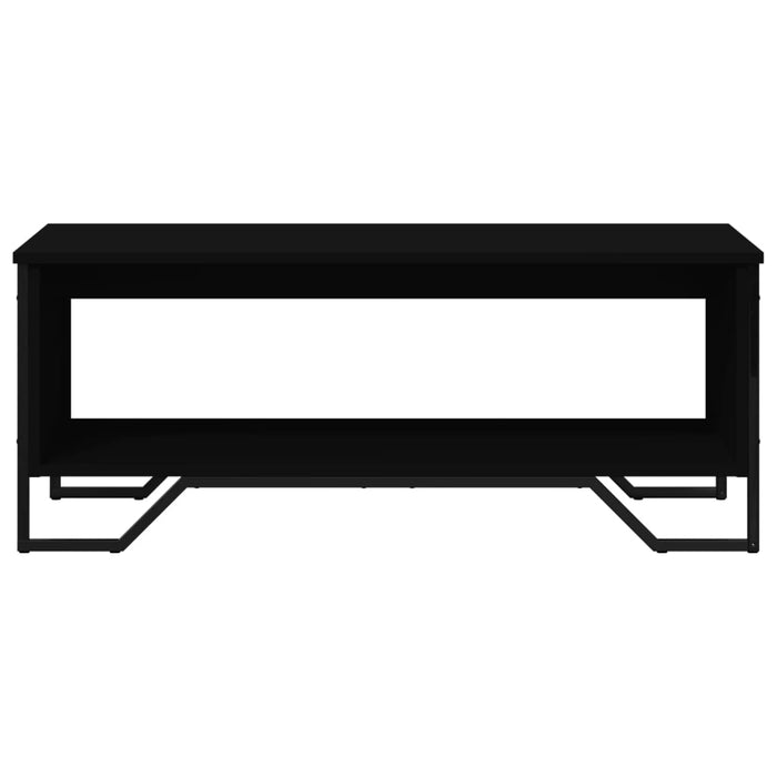 Tavolino da Salotto Nero 100x51x40 cm in Legno Multistrato 848479