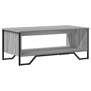 Tavolino da Salotto Grigio Sonoma 100x51x40cm Legno Multistrato 848482