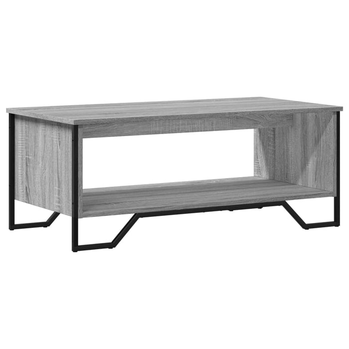 Tavolino da Salotto Grigio Sonoma 100x51x40cm Legno Multistrato 848482