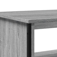 Tavolino da Salotto-Tavolino da soggiorno-Tavolo Grigio Sonoma 100x51x40cm Legno Multistrato 170709