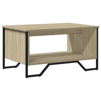 vidaXL Tavolino da Salotto Rovere Sonoma 75x51x40 cm Legno Multistrato