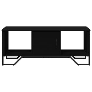 Tavolino da Salotto Nero 100x51x40 cm in Legno Multistrato 848489