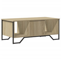 vidaXL Tavolino da Salotto Rovere Sonoma 100x51x40cm Legno Multistrato