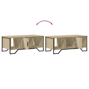 Tavolino da Salotto-Tavolino da soggiorno-Tavolo Rovere Sonoma 100x51x40cm Legno Multistrato 220980