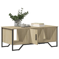 vidaXL Tavolino da Salotto Rovere Sonoma 100x51x40cm Legno Multistrato