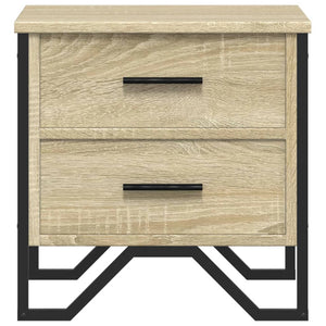 Comodini 2 pz Rovere Sonoma 40x41x40 cm in Legno Multistrato 848507