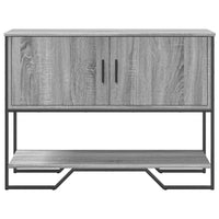 Tavolo Consolle Grigio Sonoma 100x35x74,5 cm in Truciolato 848537