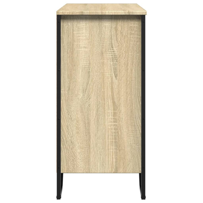 vidaXL Credenza Rovere Sonoma 78x35,5x74,5 cm in Legno Multistrato