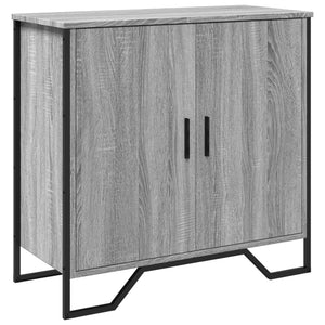 vidaXL Credenza Grigio Sonoma 78x35,5x74,5 cm in Legno Multistrato