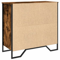 Credenza-Buffet-Armadio da cucina Rovere Fumo 79,5x35,5x74,5 cm in Legno Multistrato