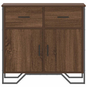 Credenza Rovere Marrone 79,5x35,5x74,5 cm in Legno Multistrato 848548