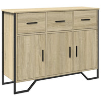 vidaXL Credenza Rovere Sonoma 97x32,5x74,5 cm in Legno Multistrato