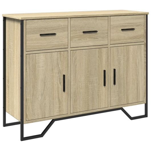 vidaXL Credenza Rovere Sonoma 97x32,5x74,5 cm in Legno Multistrato