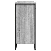 vidaXL Credenza Grigio Sonoma 97x32,5x74,5 cm in Legno Multistrato