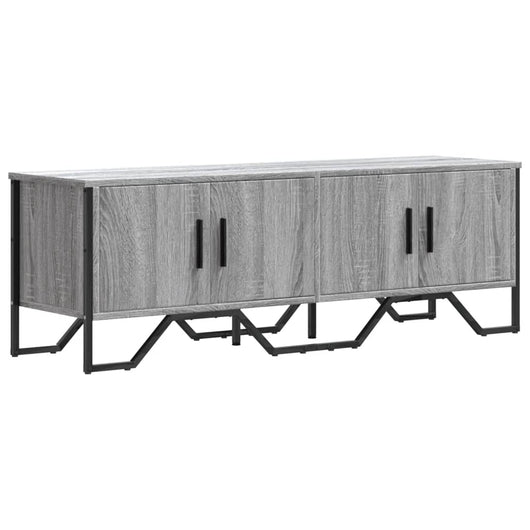 Mobile TV multimediale scaffale per televisione televisore buffet sala da pranzo soggiorno camera da letto sonoma 122 x 34 x 41 cm derivati ​​del legno grigio 02_0028385