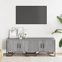 Mobile Porta TV Grigio Sonoma 122x34x41cm in Legno Multistrato 848587
