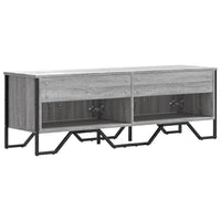 Mobile Porta TV Grigio Sonoma 122x34x41cm in Legno Multistrato 848587