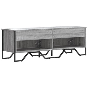 Mobile Porta TV Grigio Sonoma 122x34x41cm in Legno Multistrato 848587