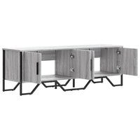 Mobile Porta TV Grigio Sonoma 122x34x41cm in Legno Multistrato 848587
