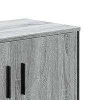 Mobile Porta TV Grigio Sonoma 122x34x41cm in Legno Multistrato 848587