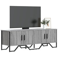 Mobile Porta TV Grigio Sonoma 122x34x41cm in Legno Multistrato 848587