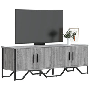Mobile Porta TV Grigio Sonoma 122x34x41cm in Legno Multistrato 848587