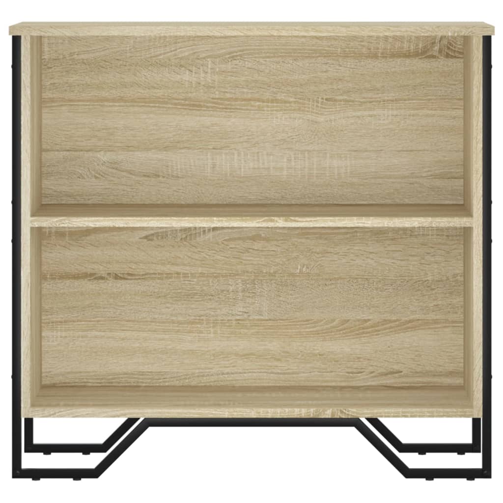 Libreria Rovere Sonoma 80x31x74,5 cm in Legno Multistrato 848620