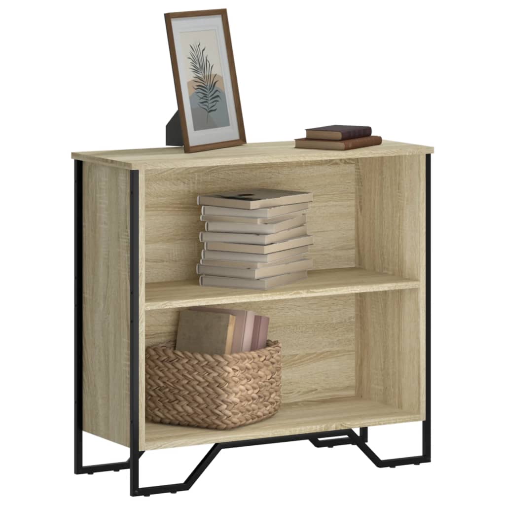 Libreria Rovere Sonoma 80x31x74,5 cm in Legno Multistrato 848620
