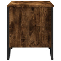 Scarpiera Rovere Fumo 90x38x45,5 cm in Truciolato