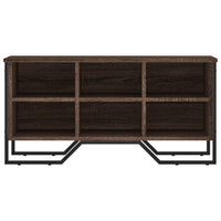 Scarpiera Rovere Marrone 90x38x45,5 cm in Truciolato