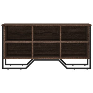 Scarpiera Rovere Marrone 90x38x45,5 cm in Truciolato