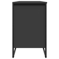 Scarpiera Nera 90x38x61,5 cm in Truciolato 848644