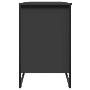 Scarpiera scarpiera mobile portaoggetti ingresso corridoio soggiorno 90 x 38 x 61,5 cm derivati ​​del legno Nero 02_0022030