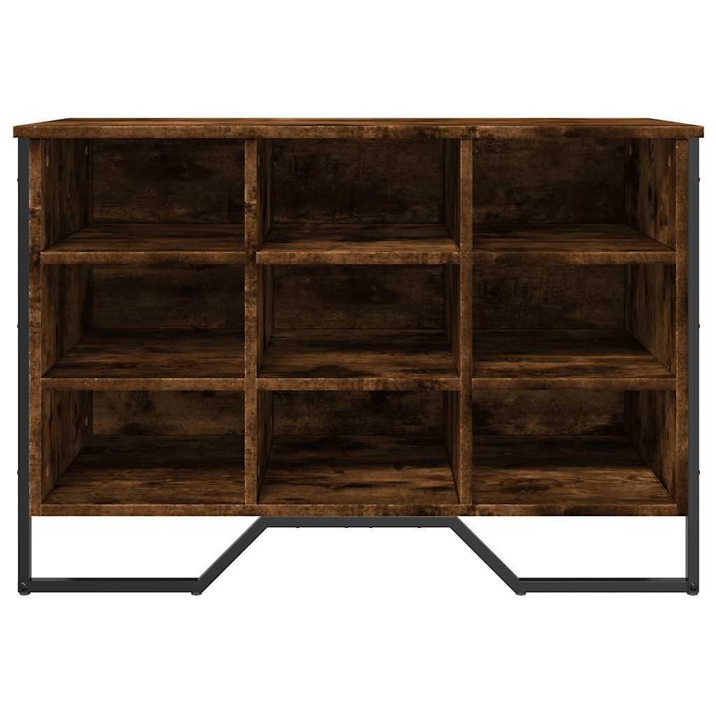 Scarpiera Rovere Fumo 90x38x61,5 cm in Truciolato 848646