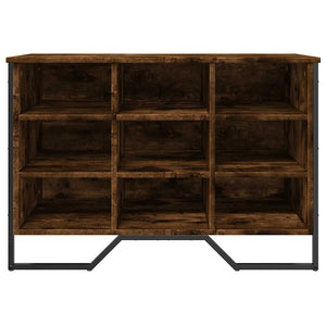 Scarpiera Rovere Fumo 90x38x61,5 cm in Truciolato 848646