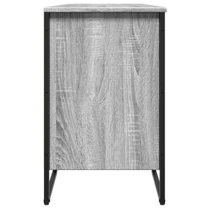 Scarpiera scarpiera mobile portaoggetti ingresso corridoio soggiorno Sonoma 90 x 38 x 61,5 cm derivati ​​del legno Sonoma grigio 02_0022106