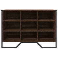 Scarpiera Rovere Marrone 90x38x61,5 cm in Truciolato