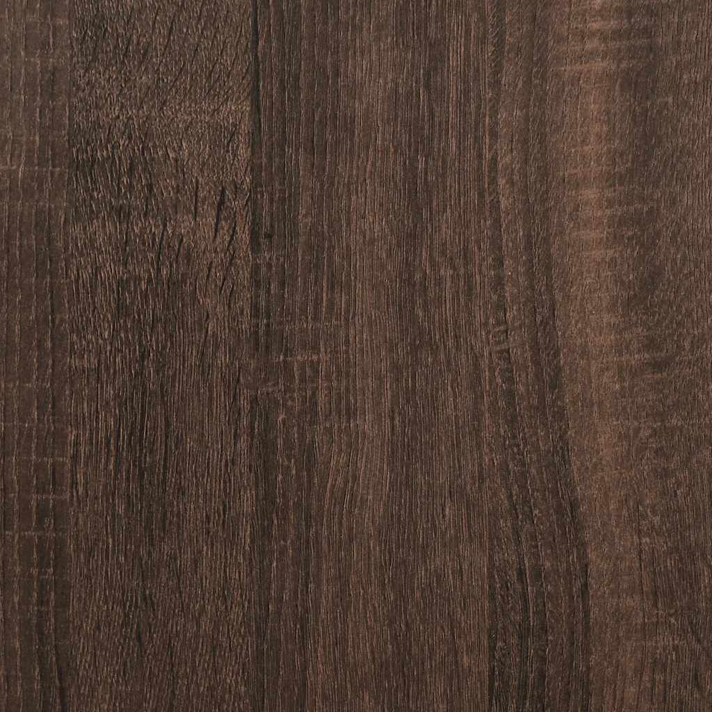 Scarpiera Rovere Marrone 90x38x61,5 cm in Truciolato 848648