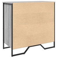 Scarpiera scarpiera mobile portaoggetti ingresso corridoio soggiorno Sonoma 80 x 38 x 78 cm derivati ​​del legno Sonoma grigio 02_0022101