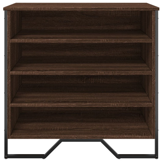 Scarpiera scarpiera mobile portaoggetti ingresso corridoio soggiorno 80 x 38 x 78 cm multistrato marrone 02_0021660