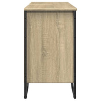 Mobile Lavabo Bagno Rovere Sonoma 91x35x60 cm in Truciolato