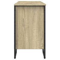 Mobile Lavabo Bagno Rovere Sonoma 91x35x60 cm in Truciolato 848665