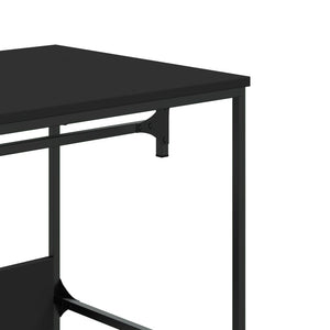 Armadio Nero 90x50x180 cm in Truciolato 848669