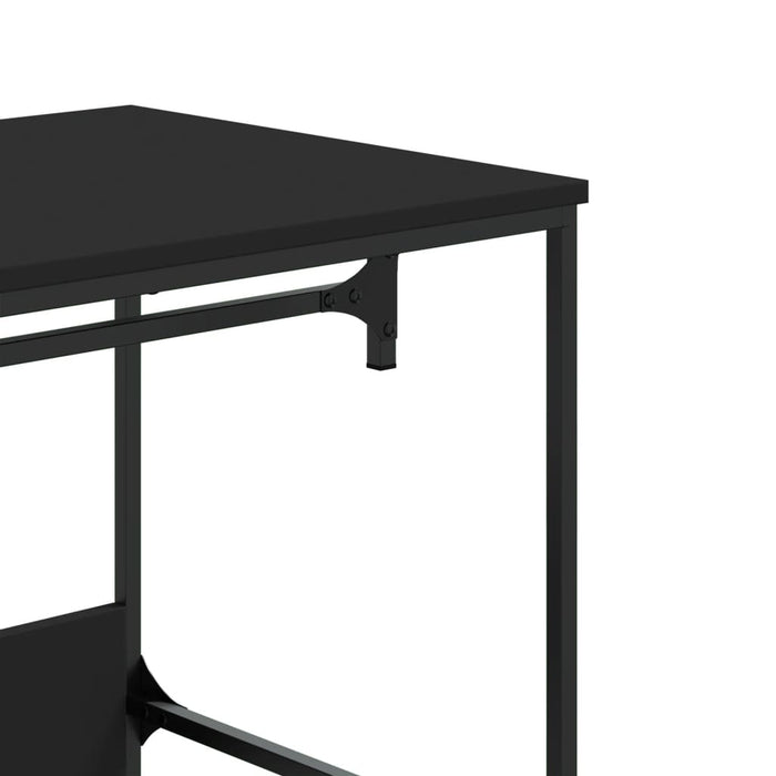 Armadio Nero 90x50x180 cm in Truciolato 848669