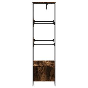 vidaXL Armadio Rovere Fumo 90x50x180 cm in Truciolato