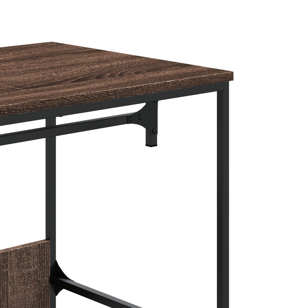 Armadio Rovere Marrone 90x50x180 cm in Truciolato 848673