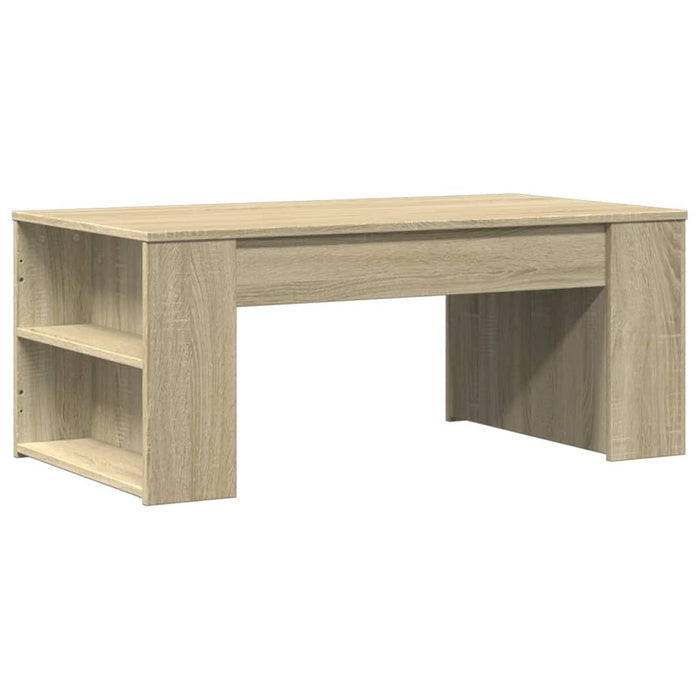 Tavolino da Salotto Rovere Sonoma 102x55x42cm Legno Multistrato 831855